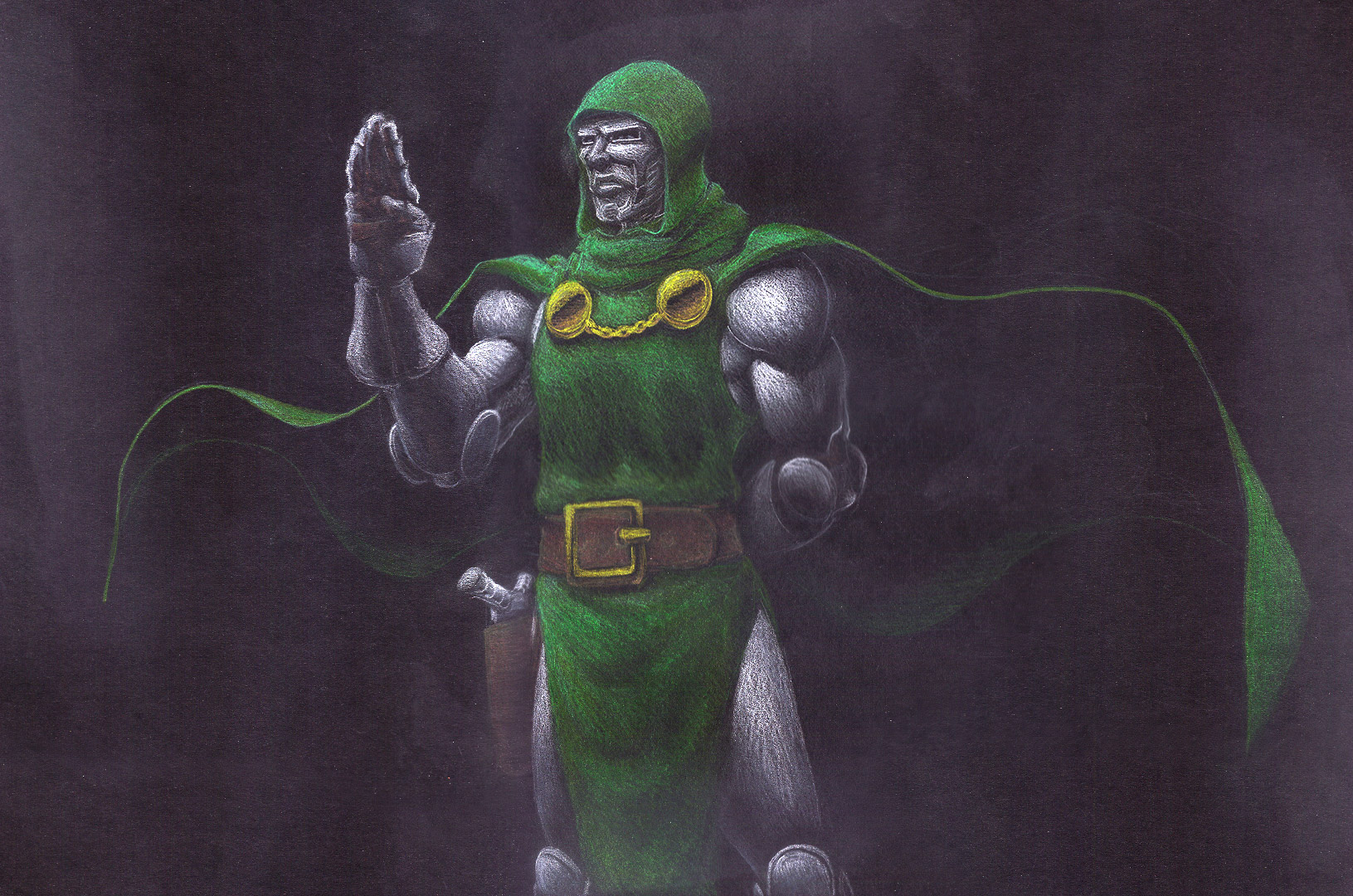 Doctor Doom drawing