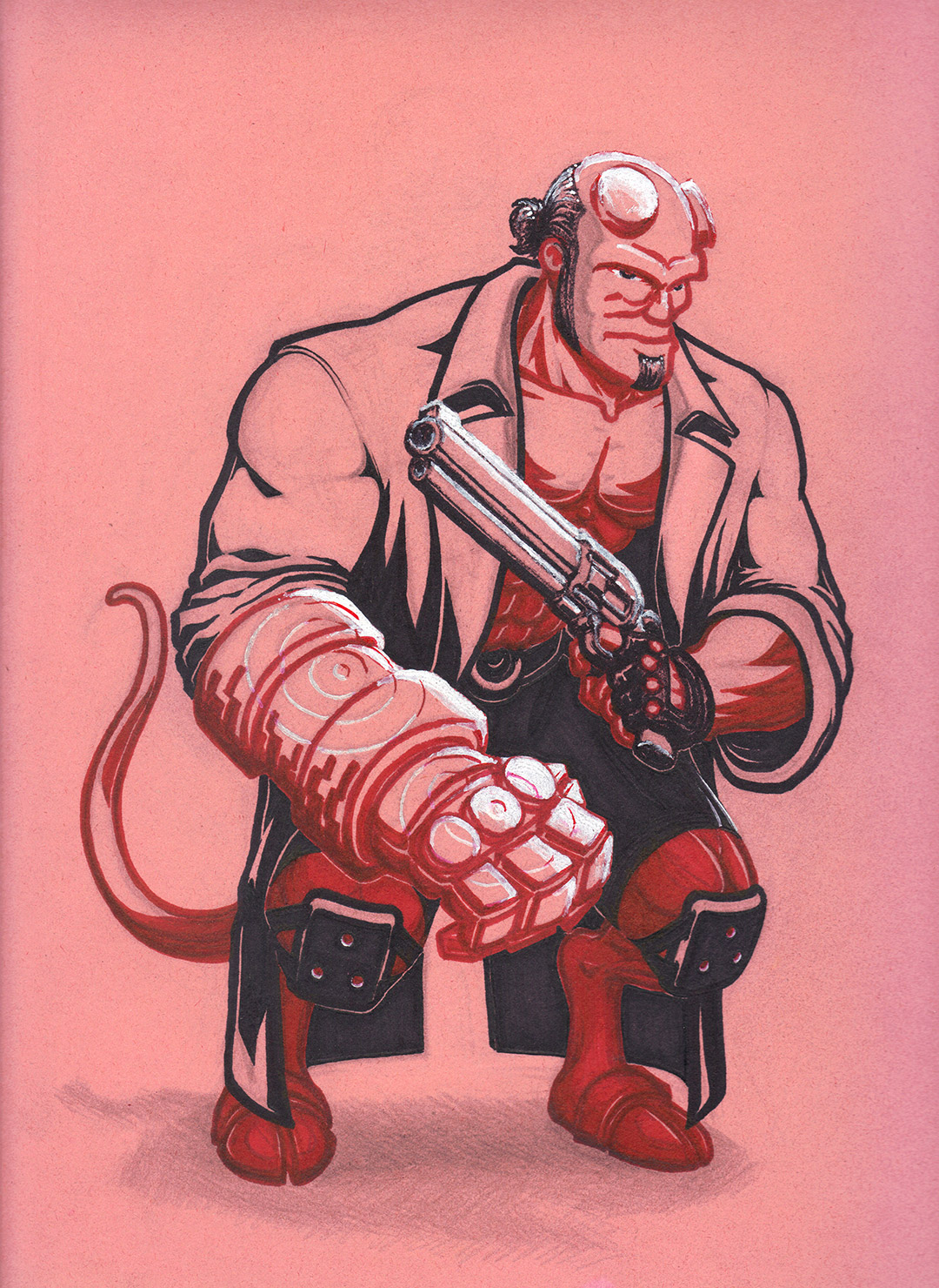 Hellboy sketch