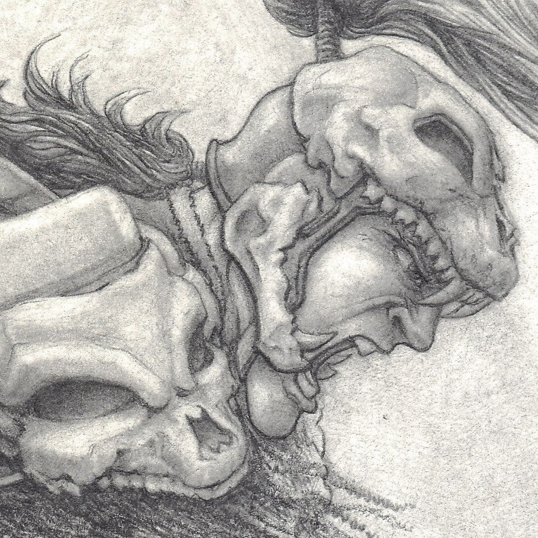 Highlander: the Kurgan drawing detail