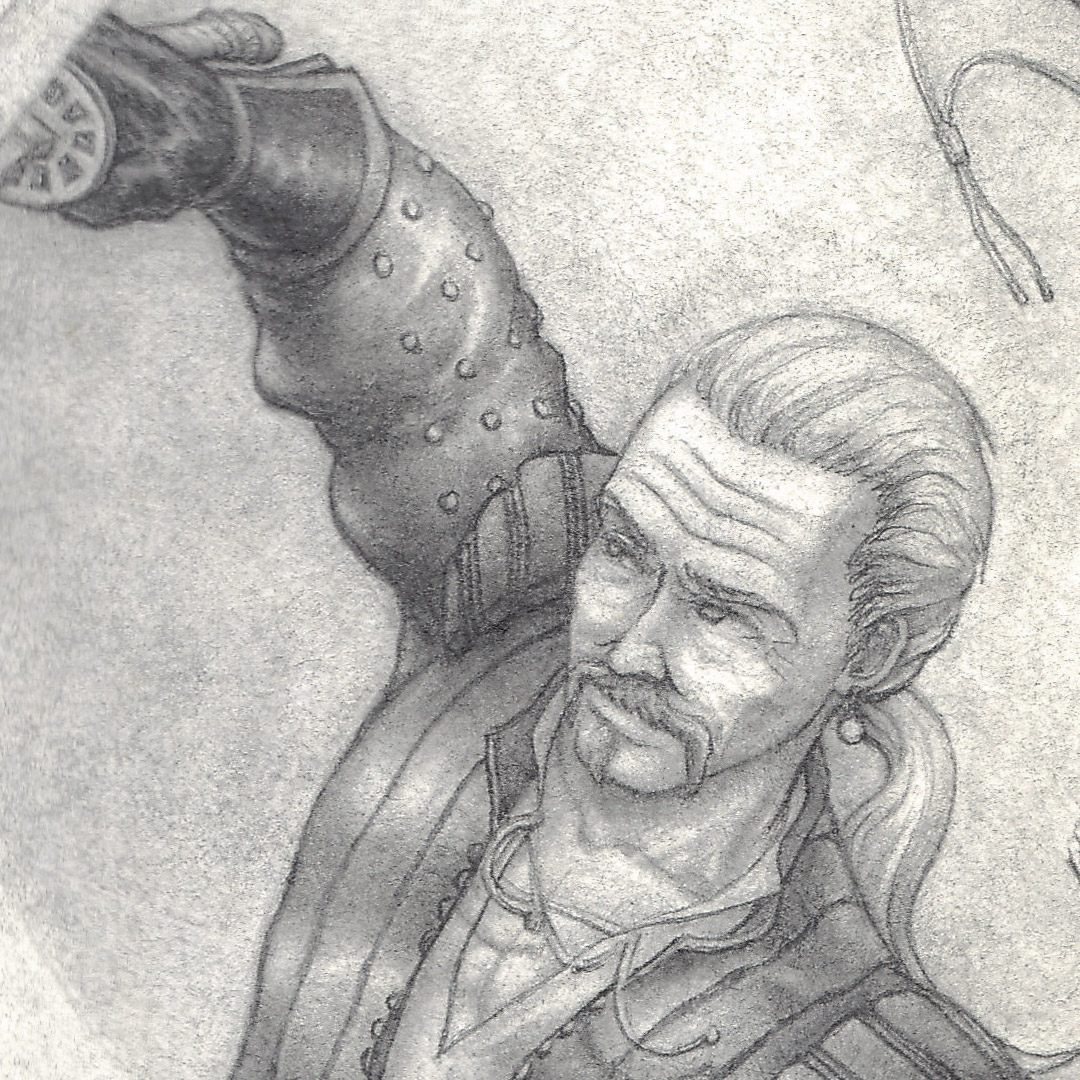 Highlander: Ramirez drawing detail