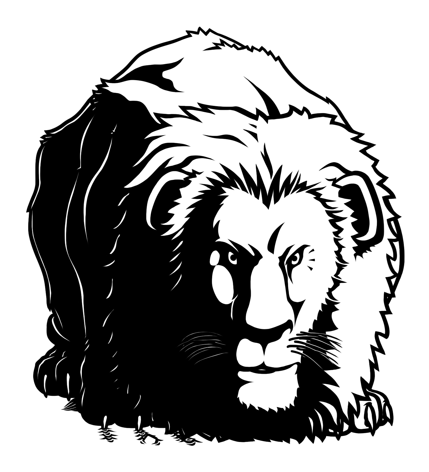 lion graphic
