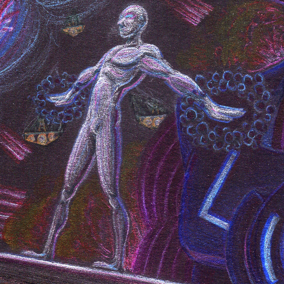 Silver Surfer sketch detail