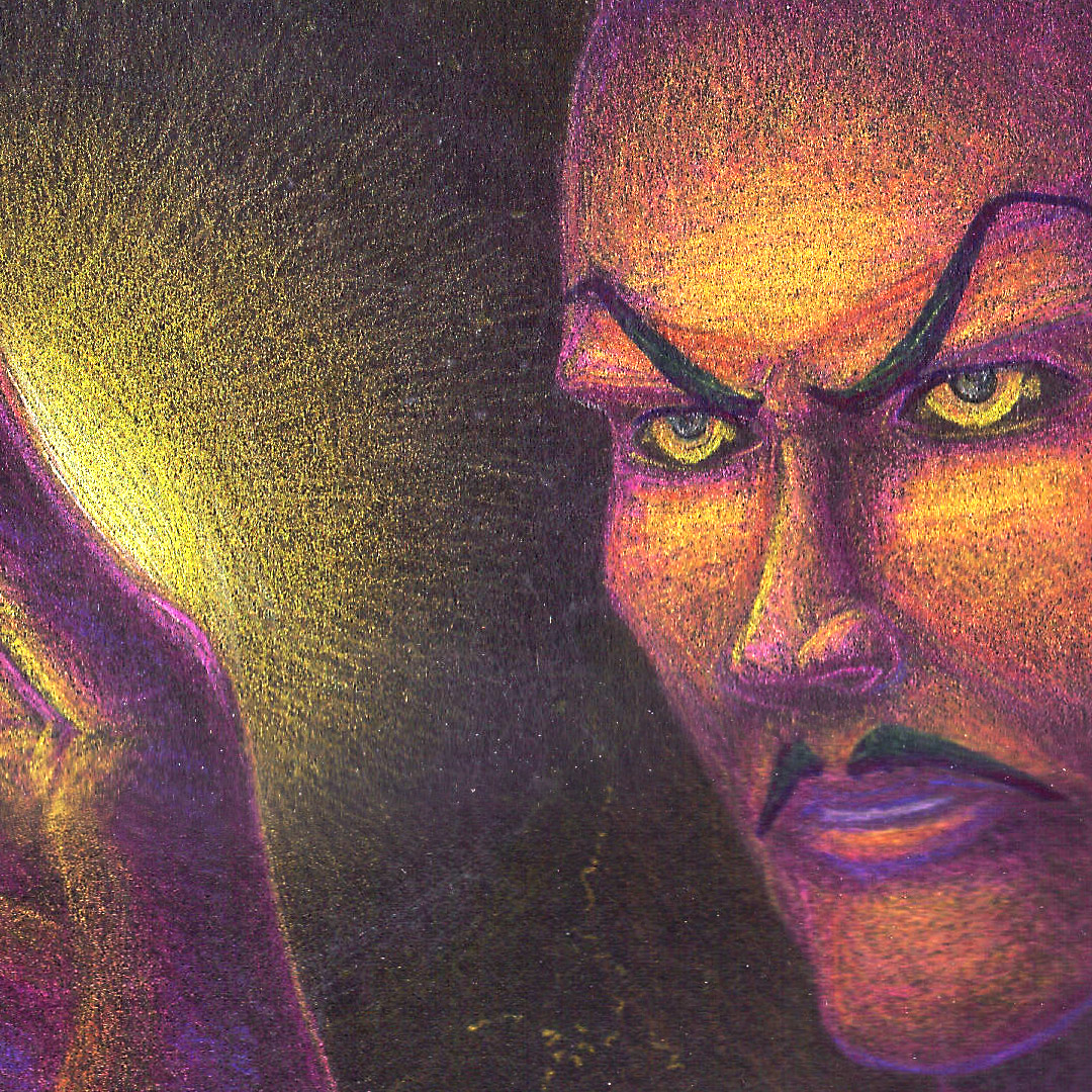 Sinestro's New Light drawing detail