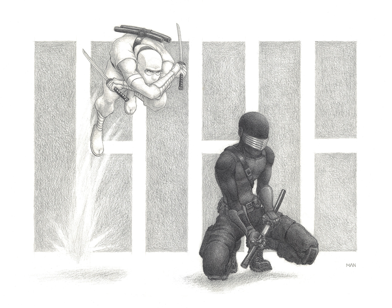 Snake Eyes and Storm Shadow