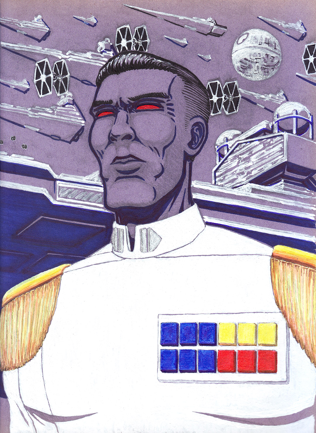 Grand Admiral Thrawn sketch