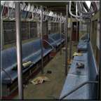 Empty Subway Car